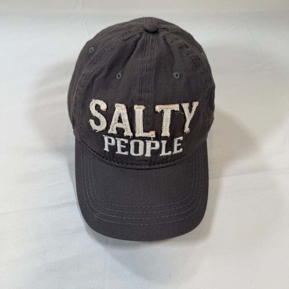 We People by Pavilion Salty People Charcoal Grey Adjustable Hat